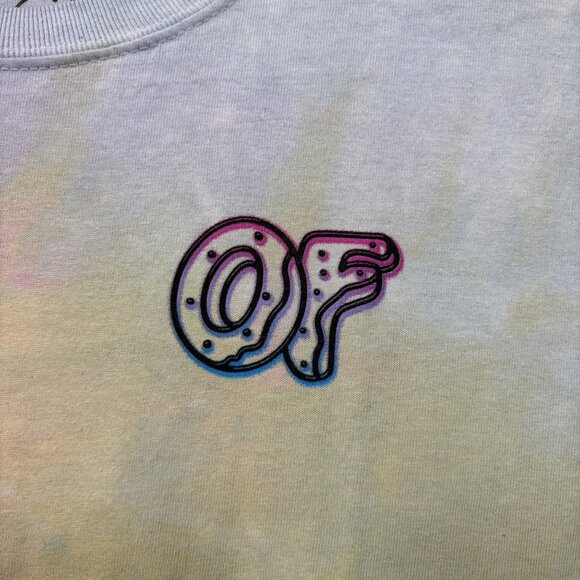 Odd Future Donut Logo tiedye Tee size small - Picture 5 of 5